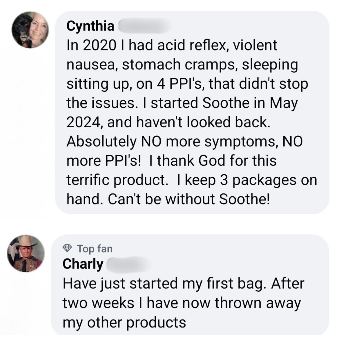 Customer review 1