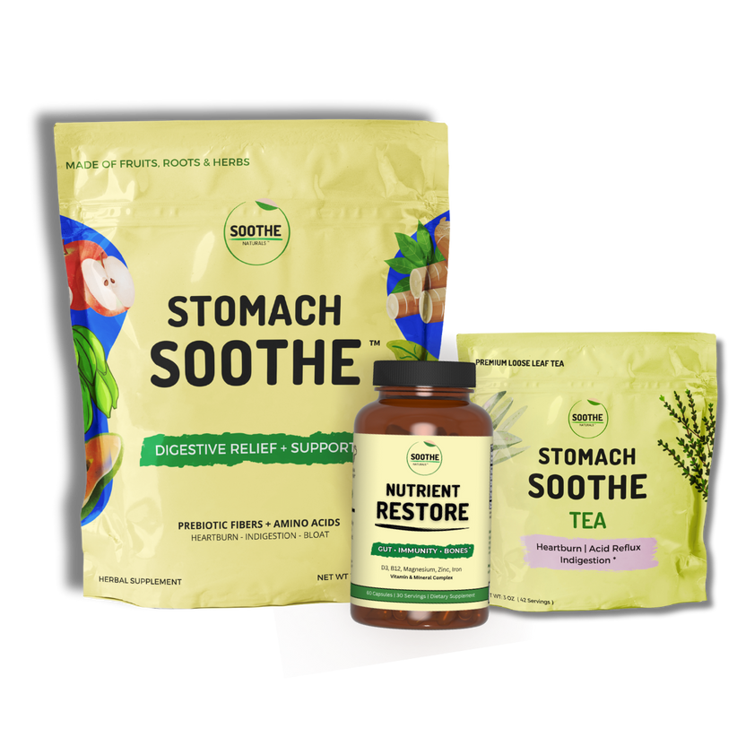 Stomach Soothe - Natural Heartburn Relief & Gut Support – Soothe Naturals